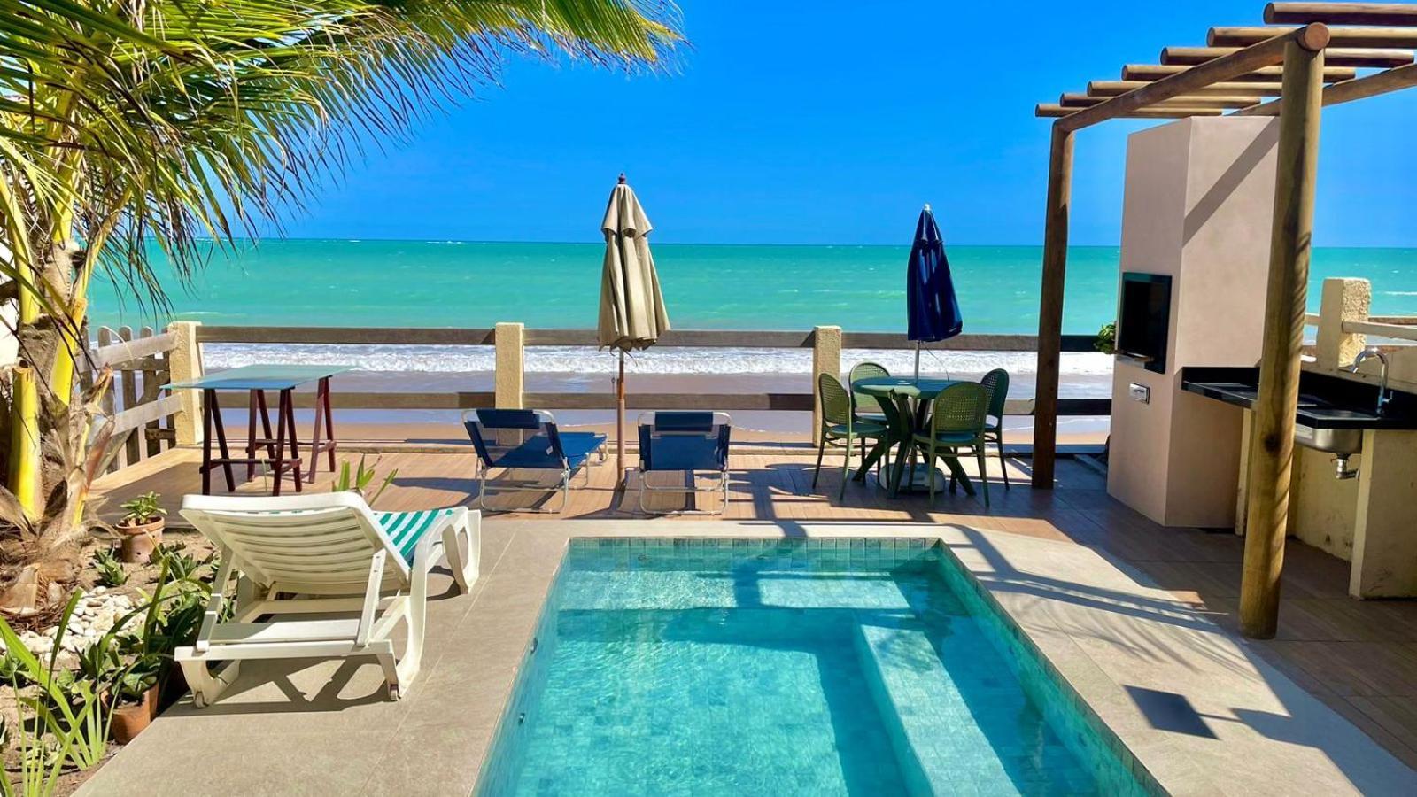 Casa Duplex Beira Mar Com Caseiro De Cortesia Em Maceio المظهر الخارجي الصورة